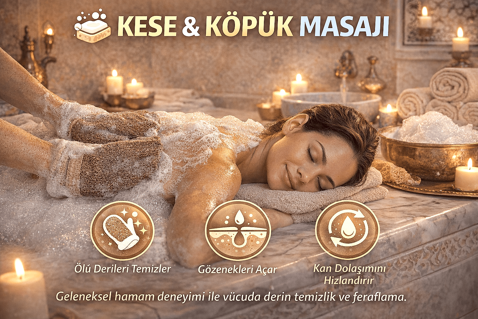 Kese Köpük Masajı